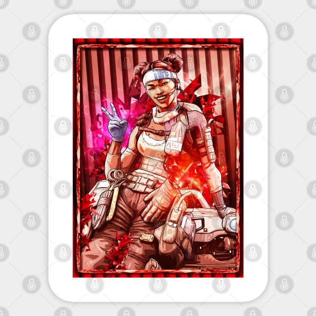 Apex Legends LifeLine Sticker by syanart